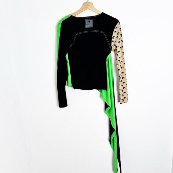 Marine Serre Half Moon Wrap Top size L - Picture 7 of 13